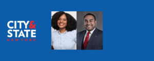 City and State-Alum Paola Martinez (‘16) and Mohammed Alam (‘14).